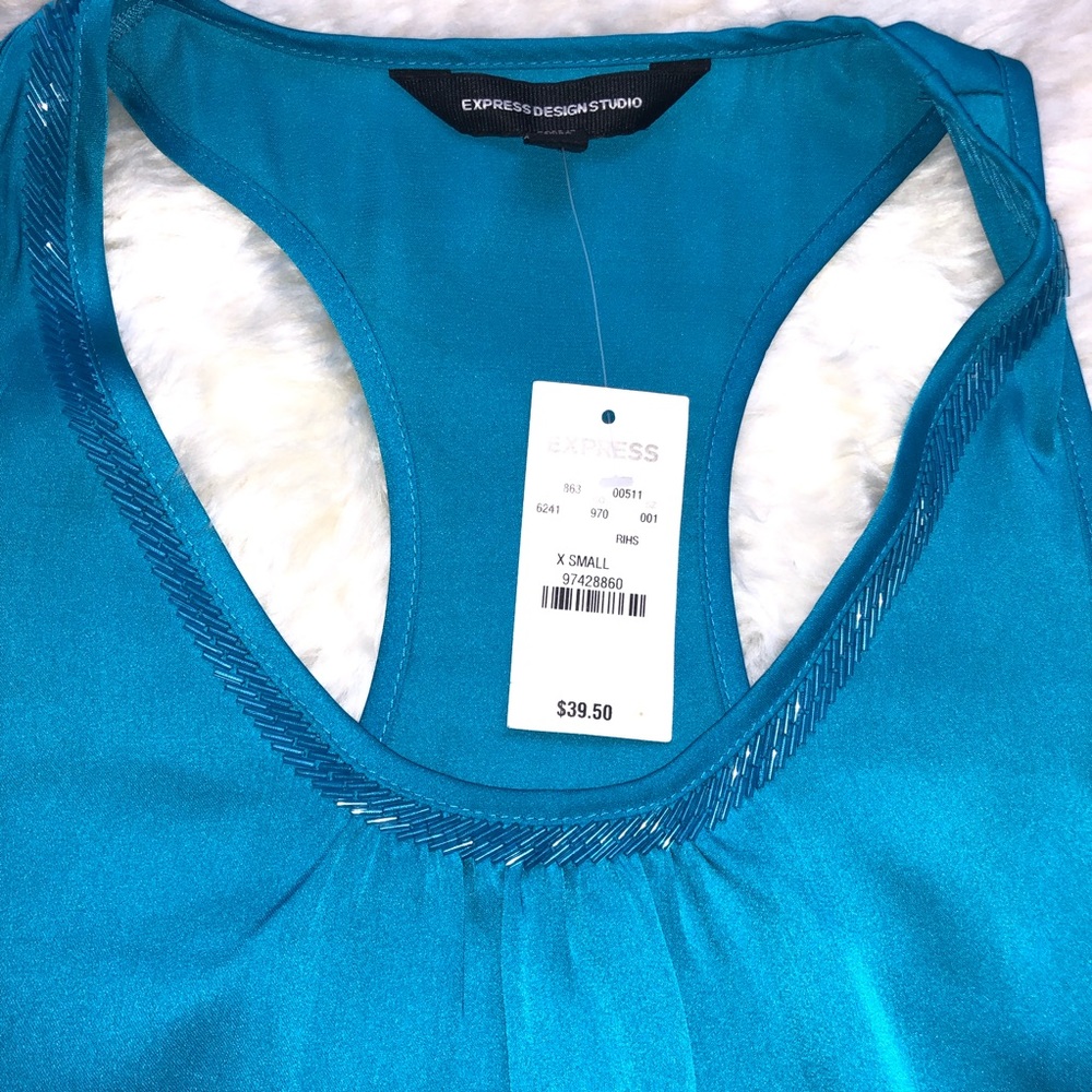 Express Design Studio Racerback Top - Picture 2 of 4